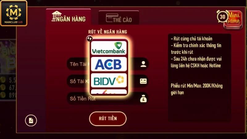 Cổng game cam kết thanh toán khoản thưởng của người chơi nhanh chóng, minh bạch